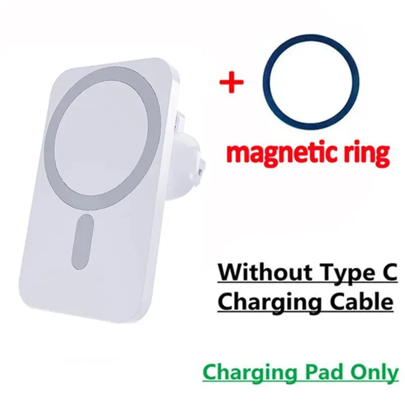 30W Magnetic Car Wireless Charger For iPhone 15 14 13 12 Pro Max Mini Macsafe Car Phone Holder Stand Mount Fast Charging Station beyutihealth
