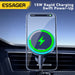 Essager Magnetic Wireless Charger Car Phone Holder 15W RGB Seven Color Light Fast Charging Mount Stand For IPhone15 14 13Android beyutihealth