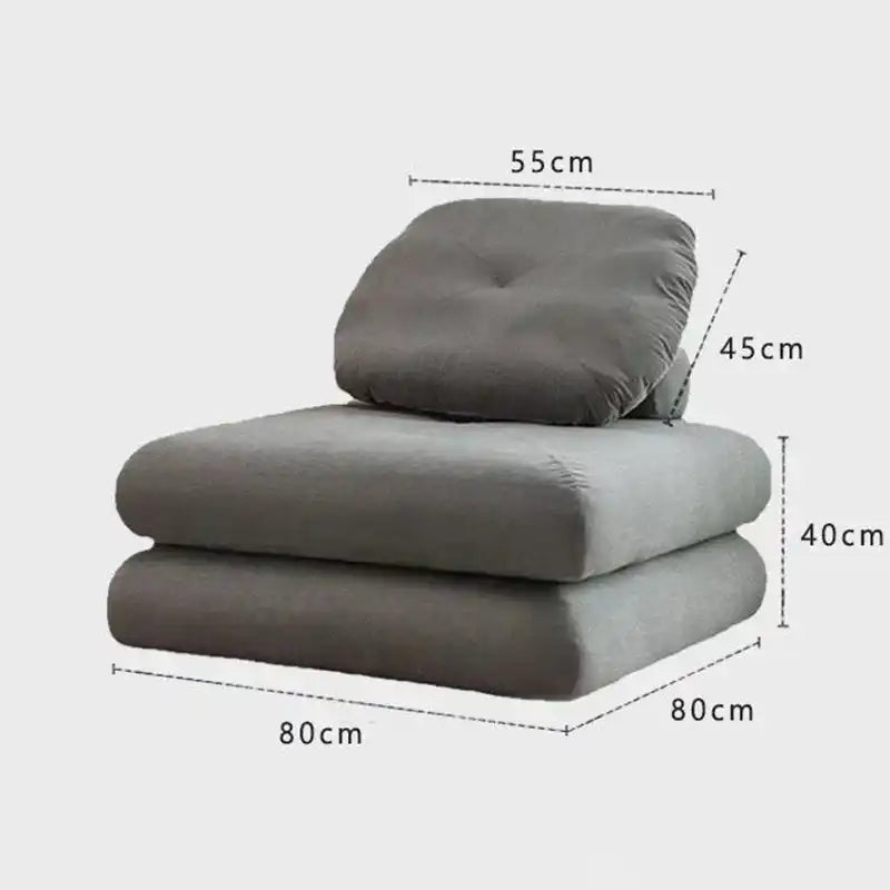 Modern Living Room Sofas Plagable Sofa Bed Comfortable 2- Modes Single Lazy Sofa for Bedroom Puffs Chaise Lounge Home Furniture Novacare Shop