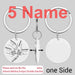 Personalized Keychain Love Gifts Customized Name Father's Mother's Day Papa Mom Key Chains Rings For Daddy Car Key Pendant Novacare Shop